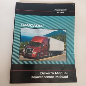 2007-2014 Freightliner Cascadia CA113/CA125 Owner Driver's Maintenance Manual